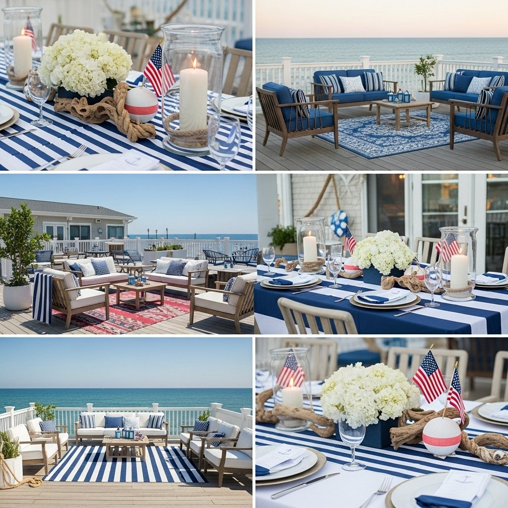 Nautical Chic Tablescape
