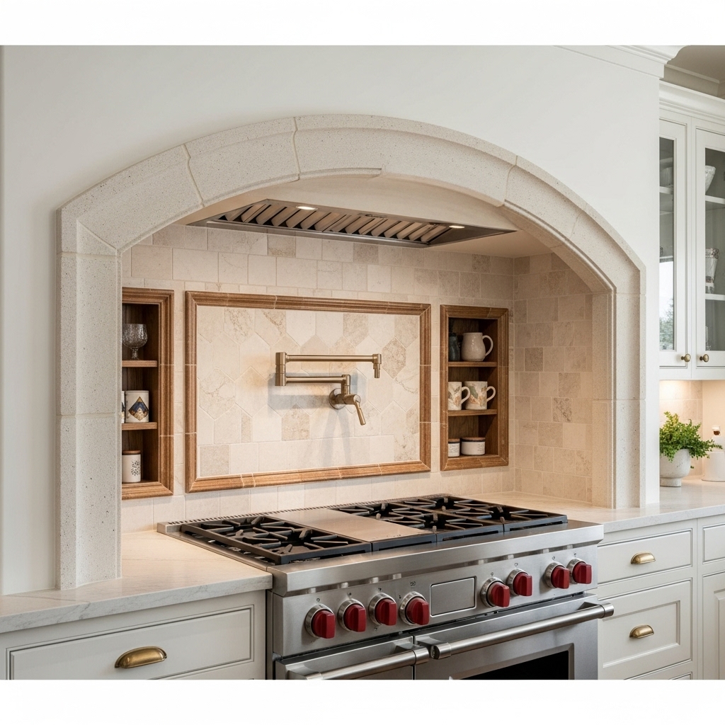 Tuscan Arch Cooking Niche Tuscan Arch Cooking Niche
