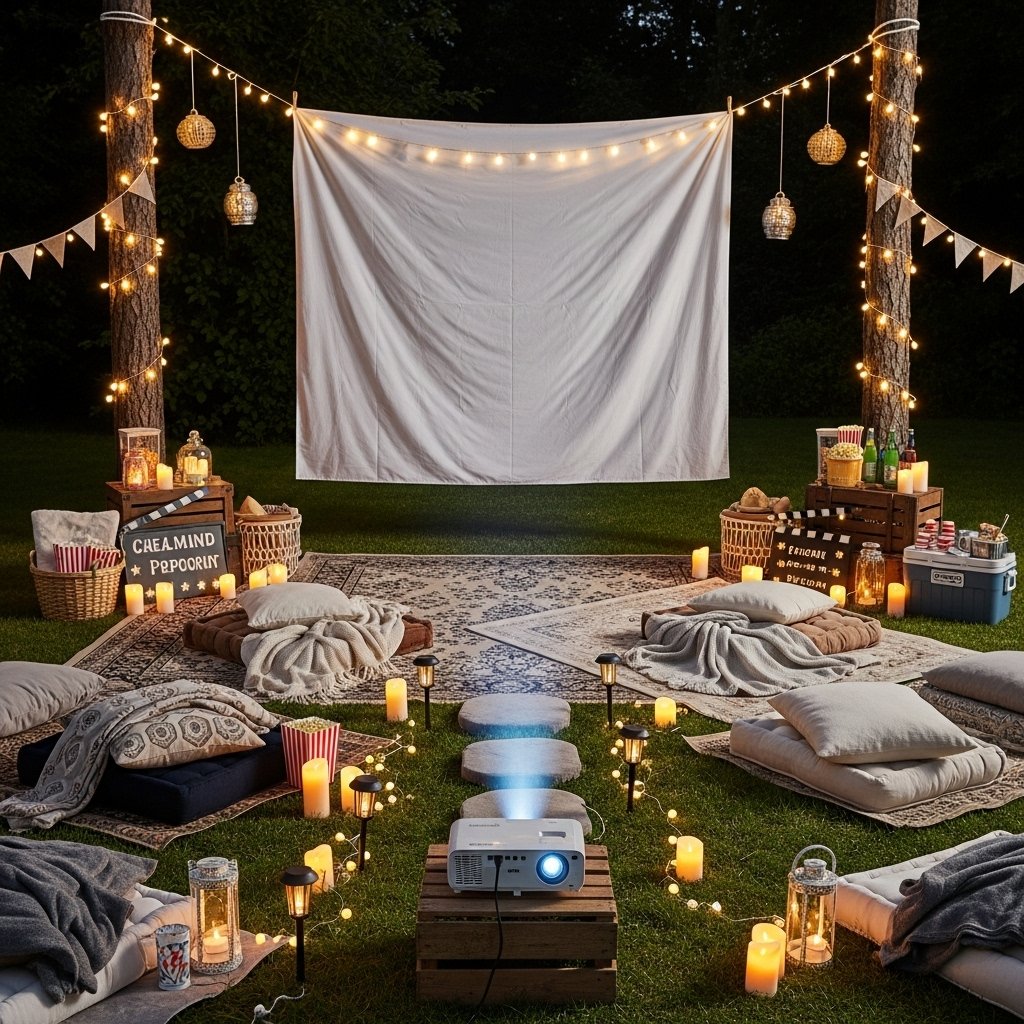 Backyard Movie Lounge