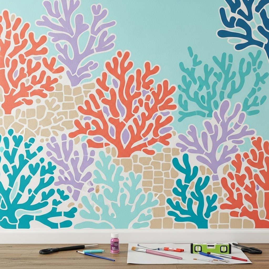 The Cheerful Coral Mural