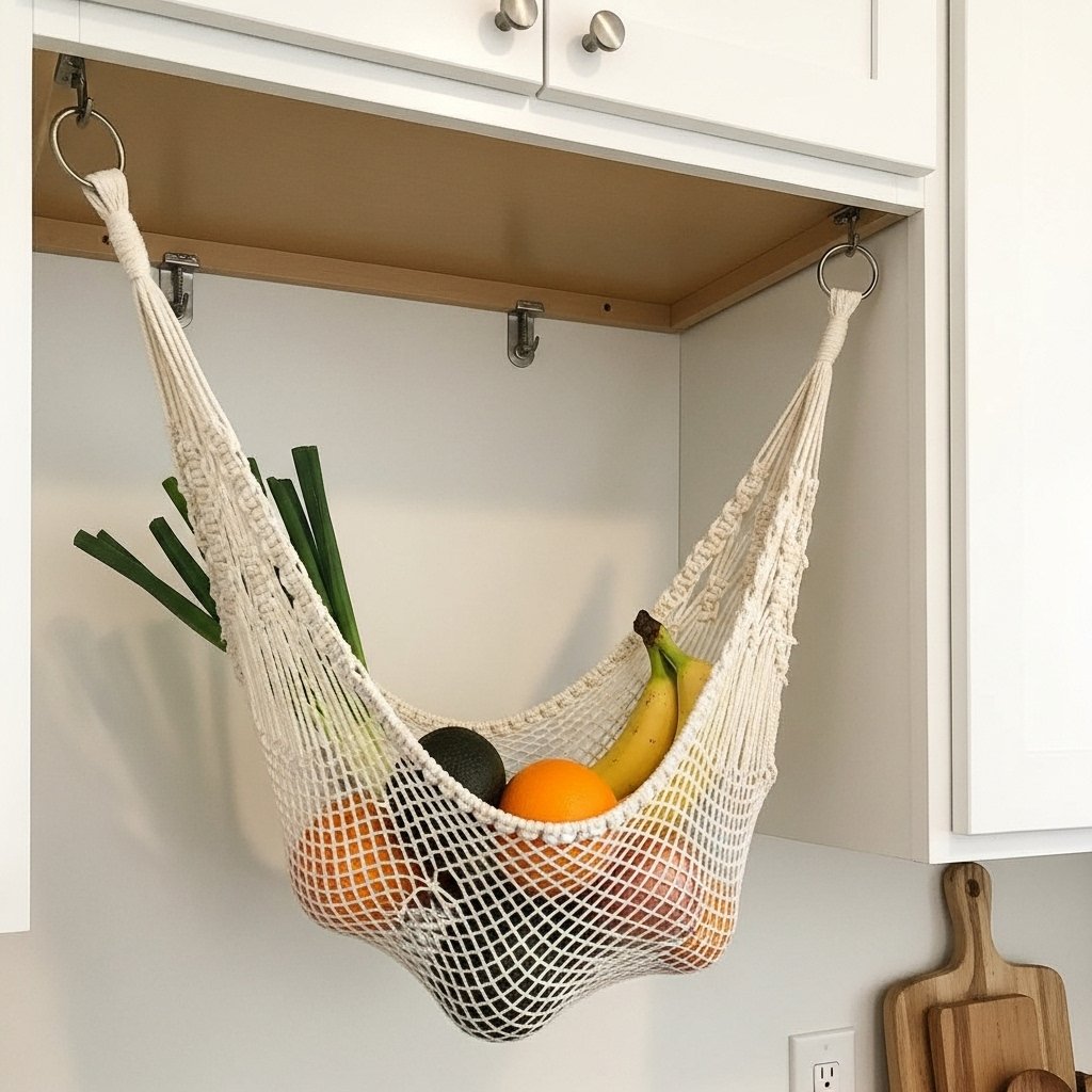 The Under-Cabinet Fruit Hammock