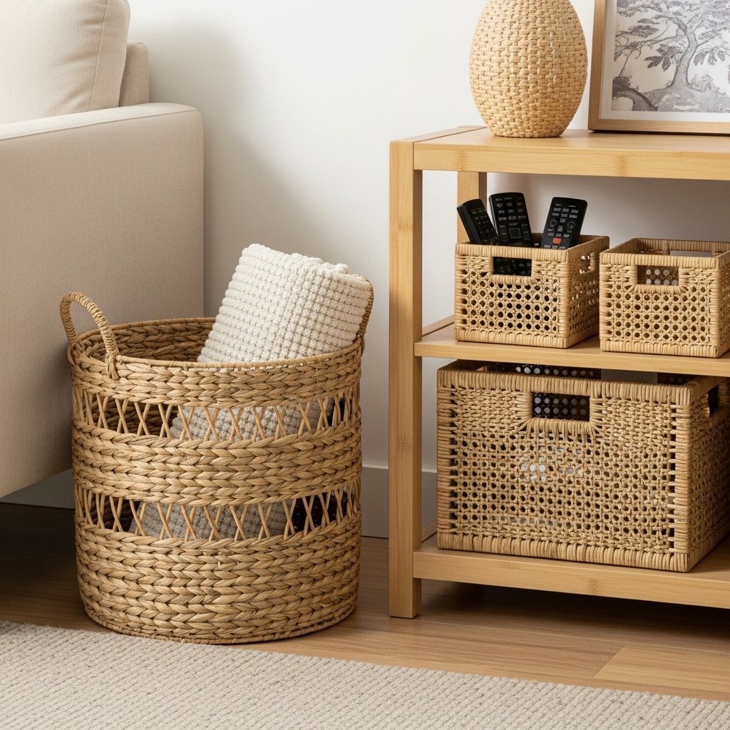 Stylish Woven Storage