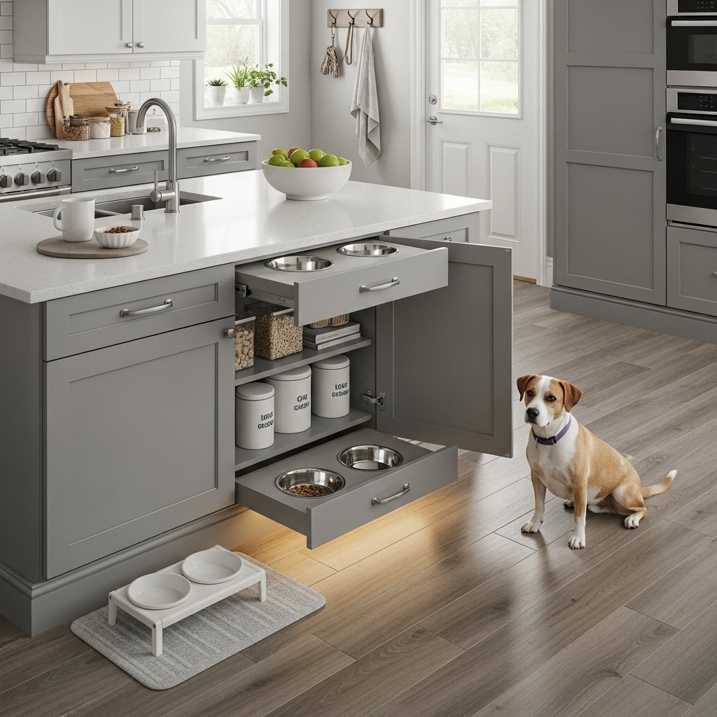 The Integrated Pet Feeding Station