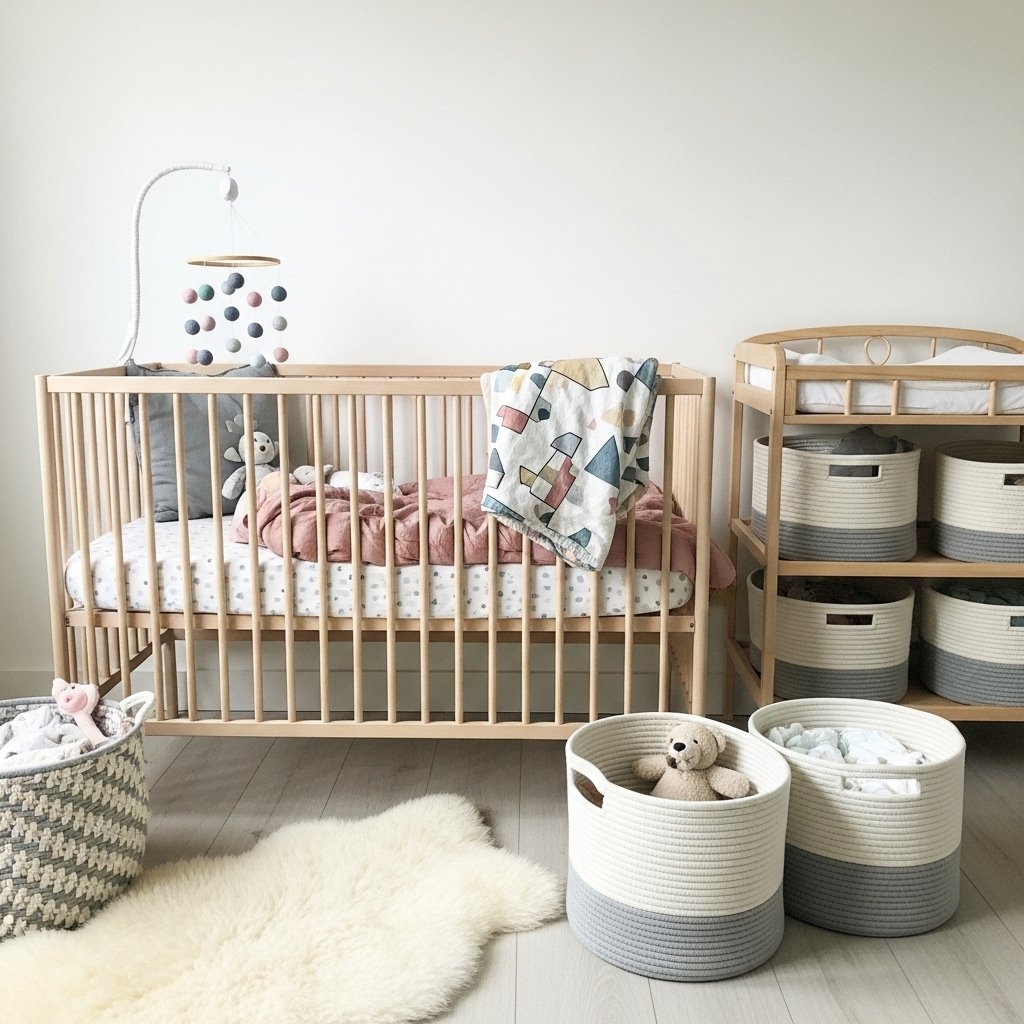 The Little Dreamer's Rope Storage Baskets