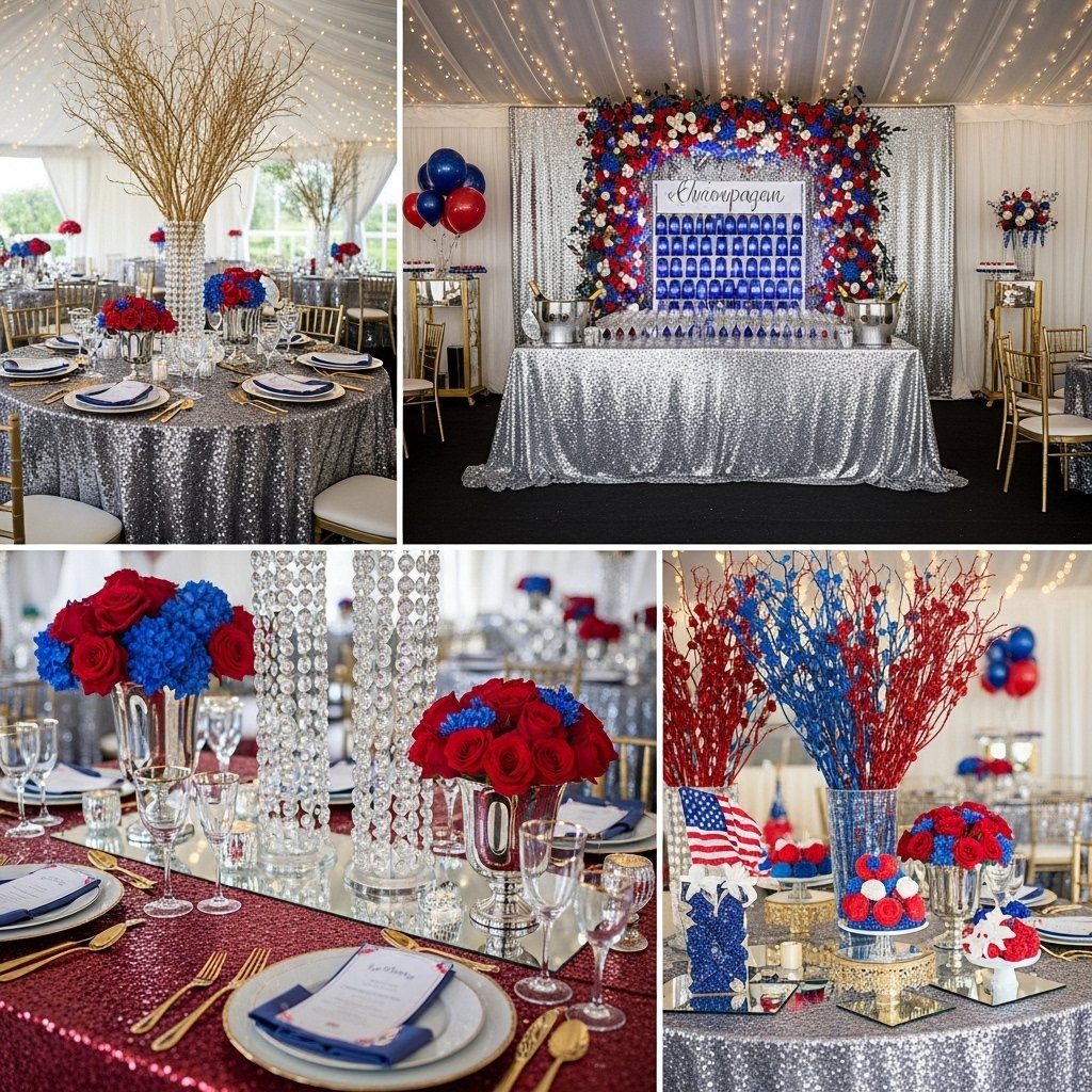Sparkling Patriotic Glamour