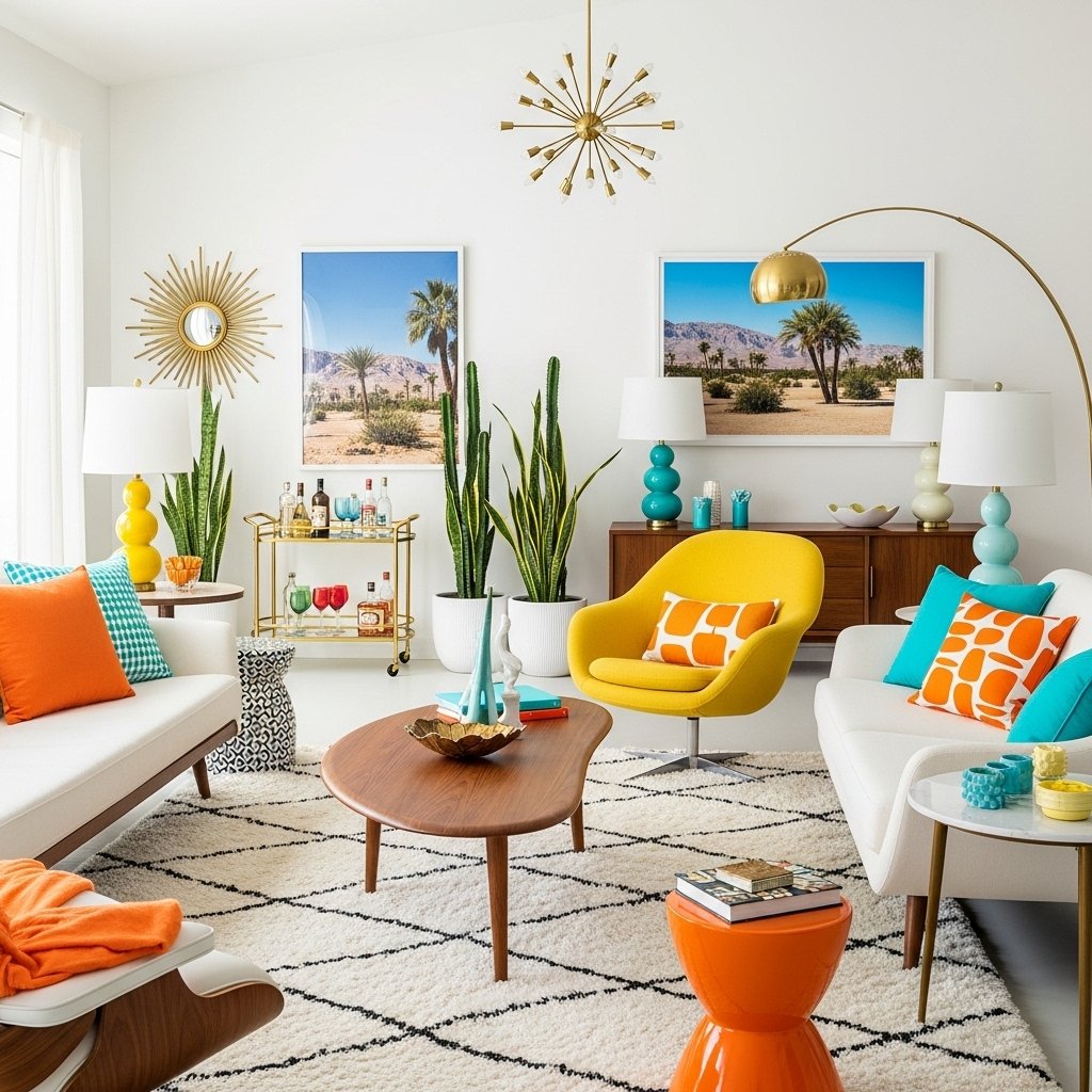 Brass Sputnik Chandelier