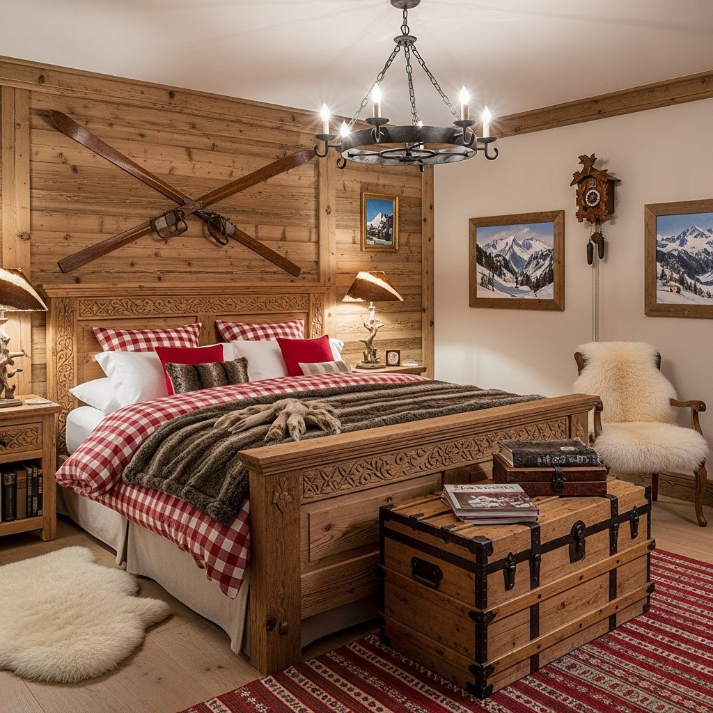 The Cozy Alpine Ski Lodge