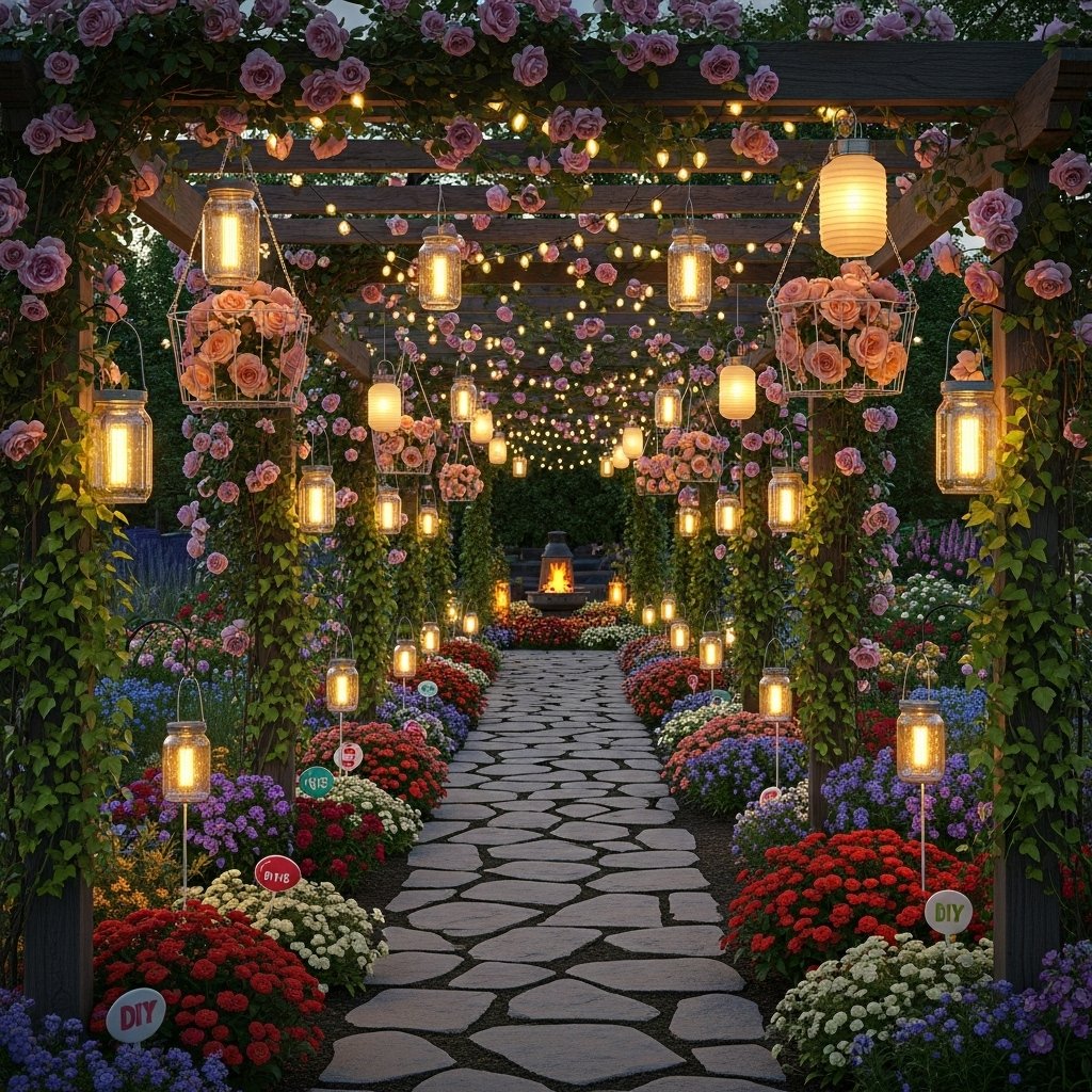 Enchanted Lantern Walkway