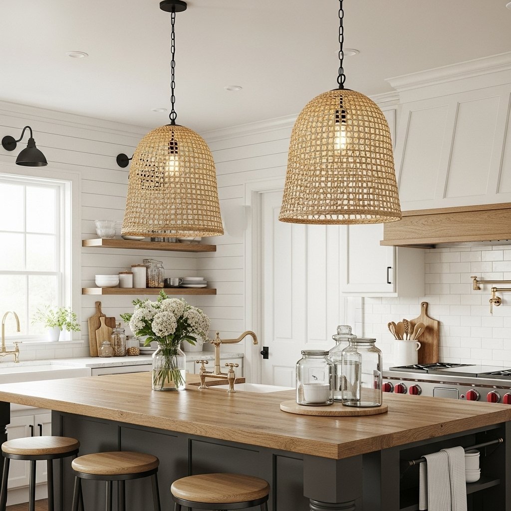 The Coastal Bell Woven Pendant