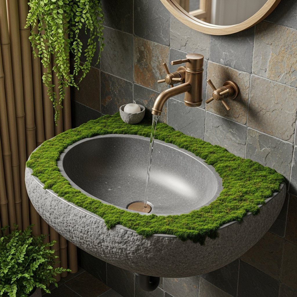 Mossstone Oasis Sink