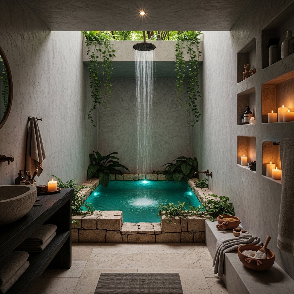 The Sunken Grotto Shower