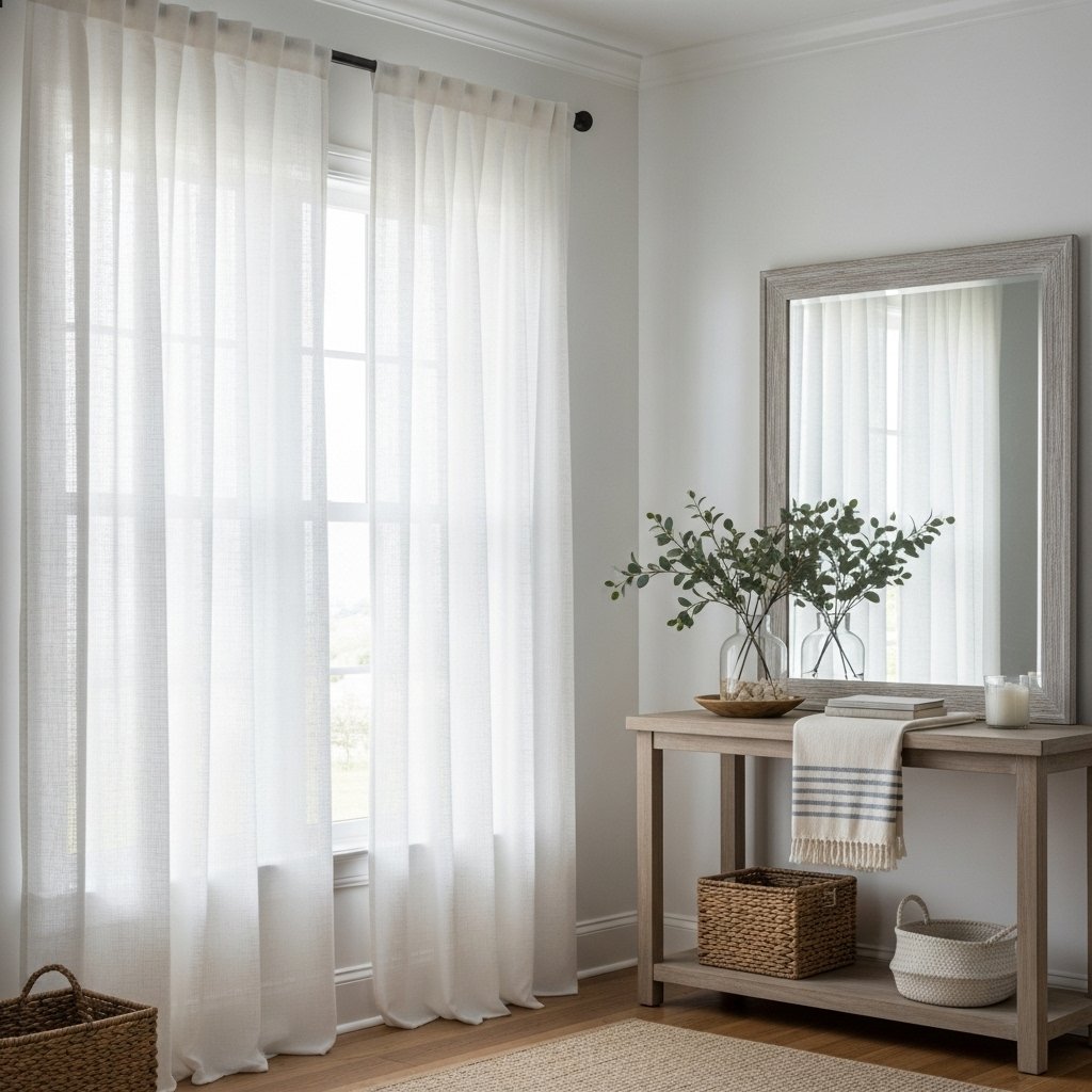 The Breezy Sheer Curtains