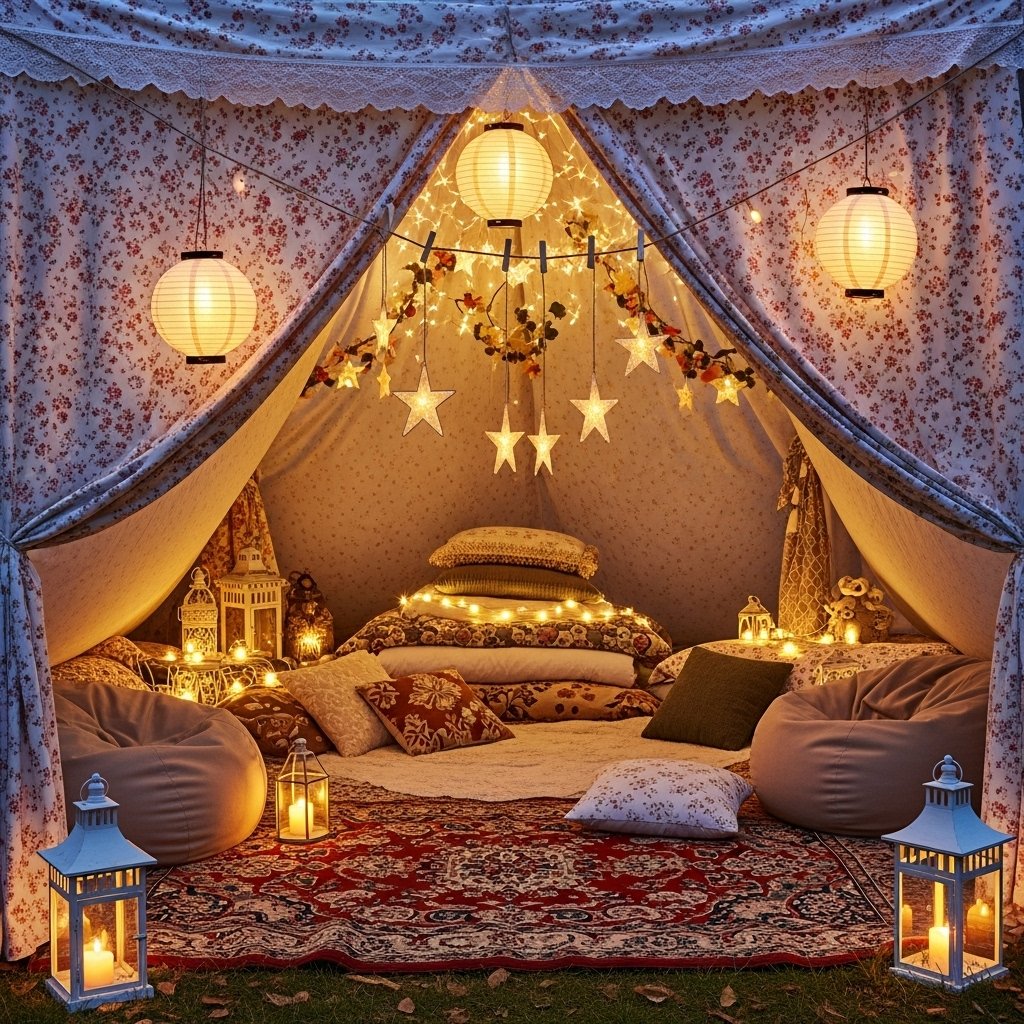 Vintage Starry Tent Nook
