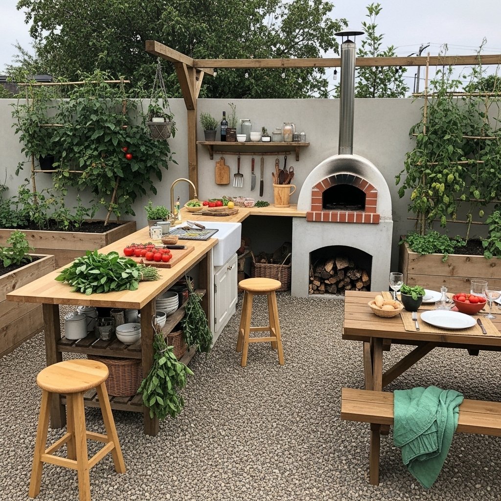 The Garden-to-Table Kitchen