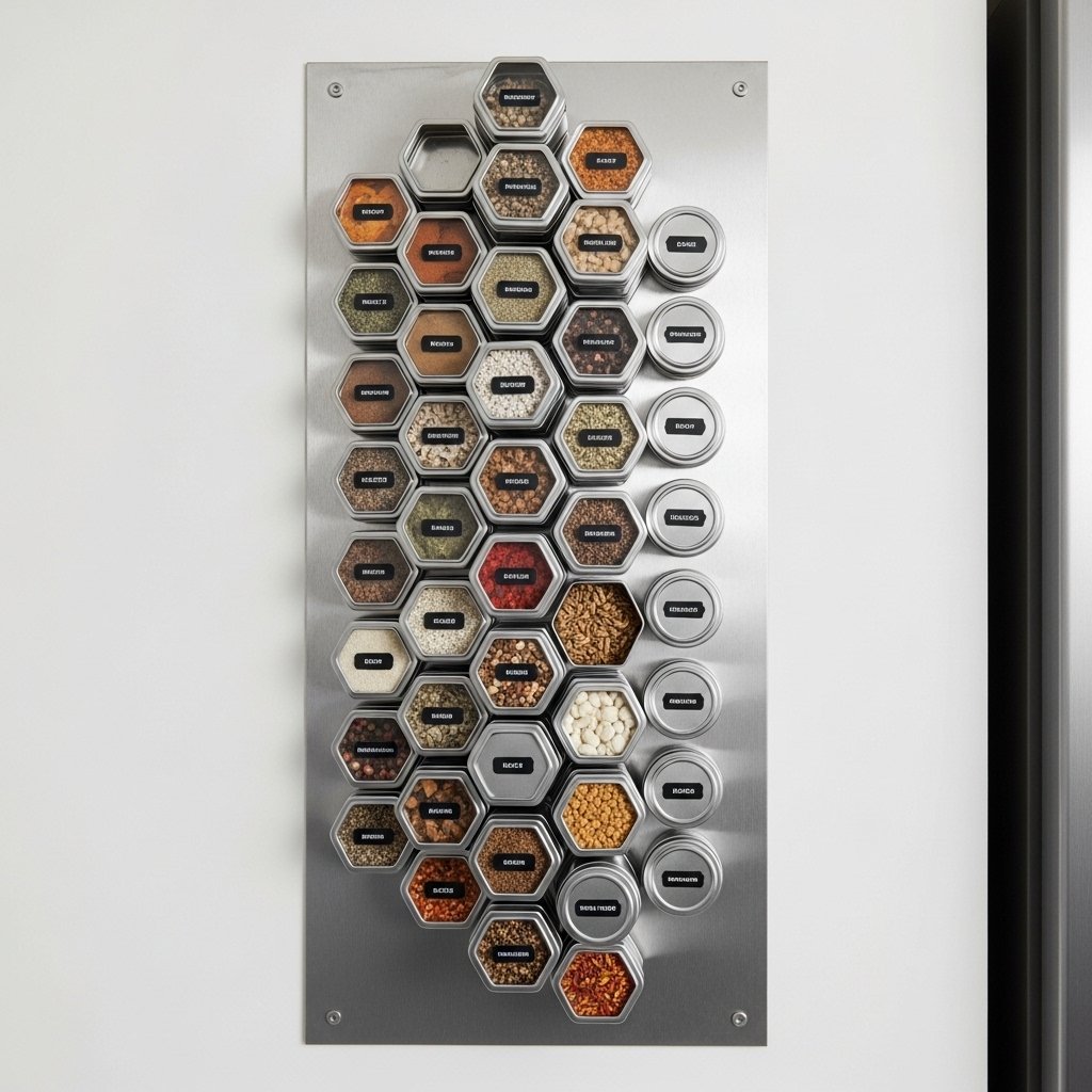 The "Wall of Flavor" Spice Rack