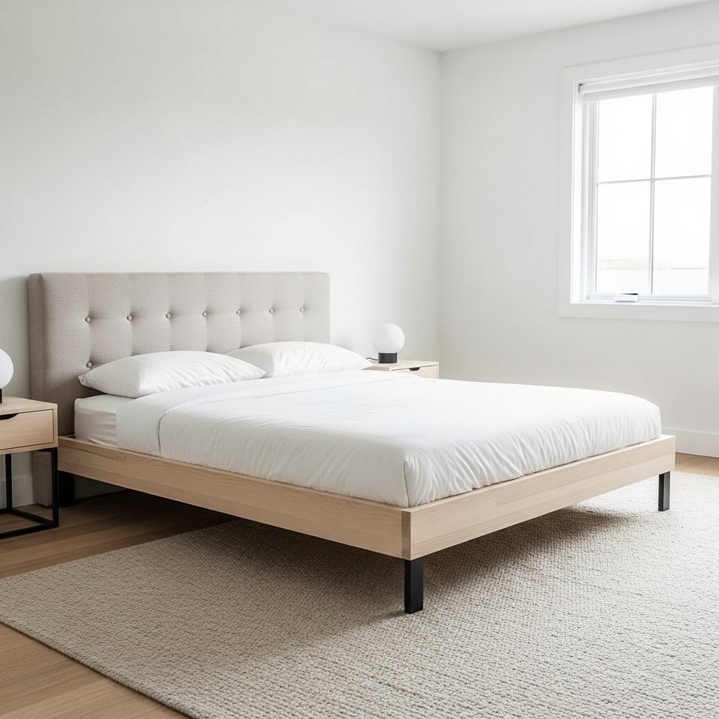  Modern Wood Platform Bed Frame