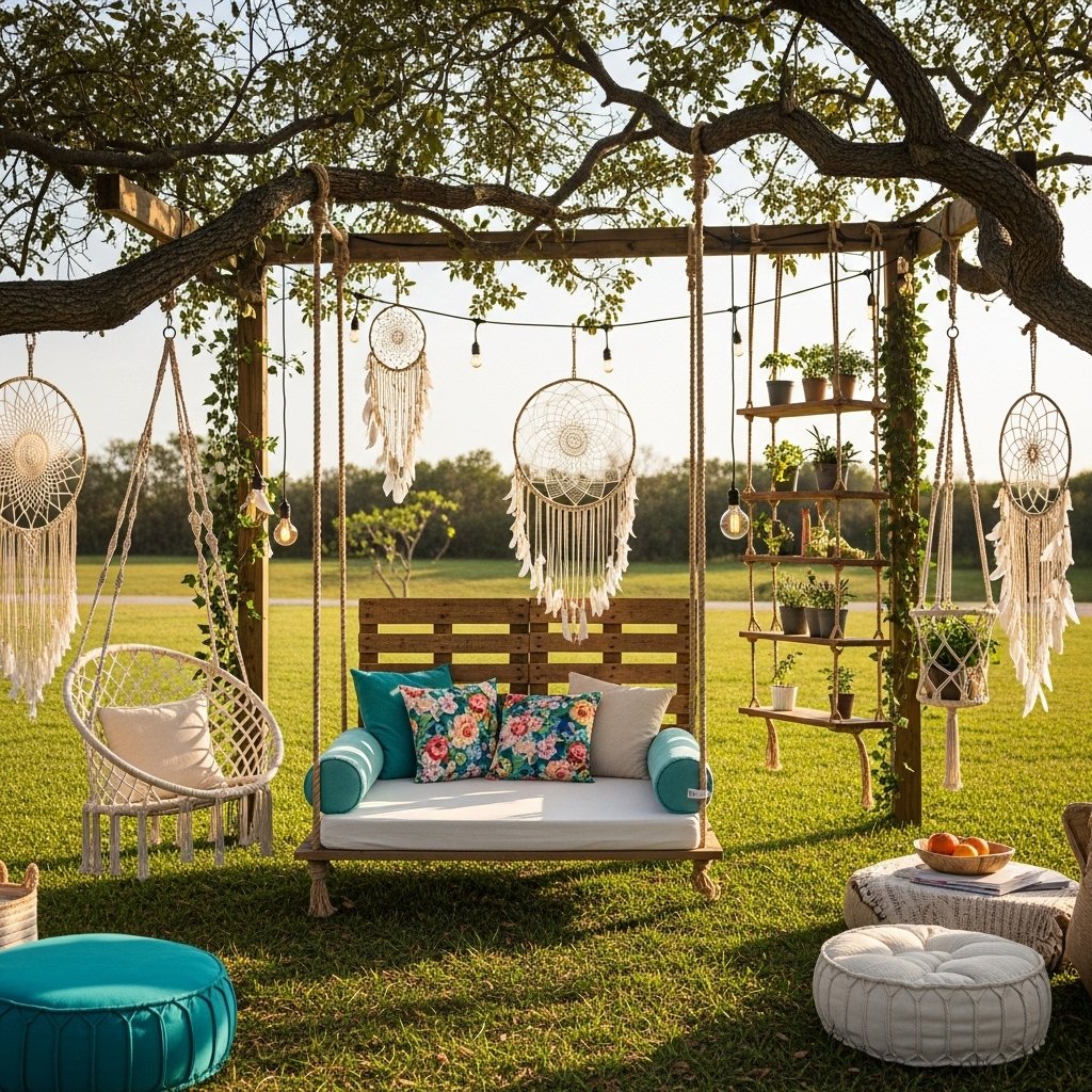 The Dreamcatcher Daybed Swing
