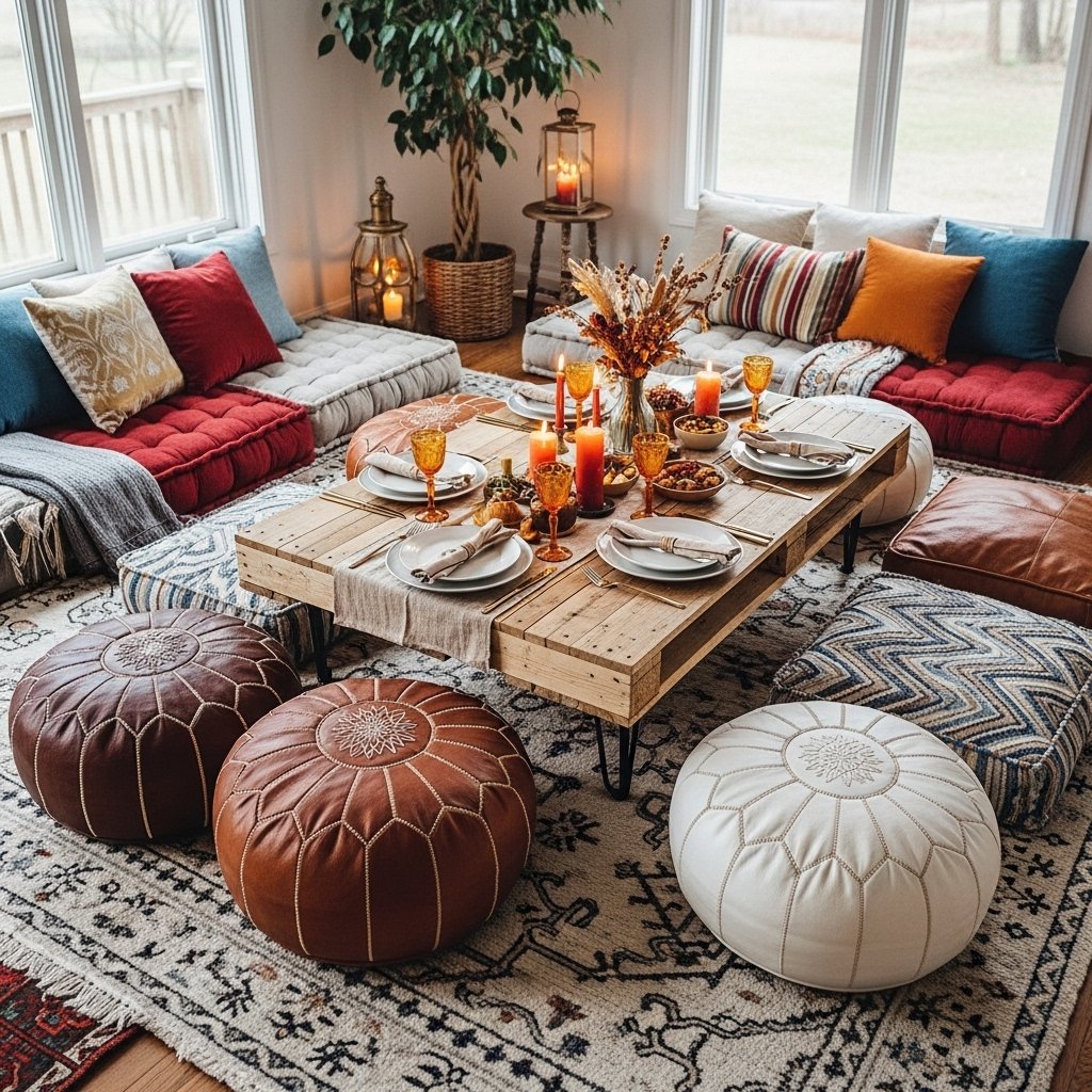 Tall Dried Pampas Grass