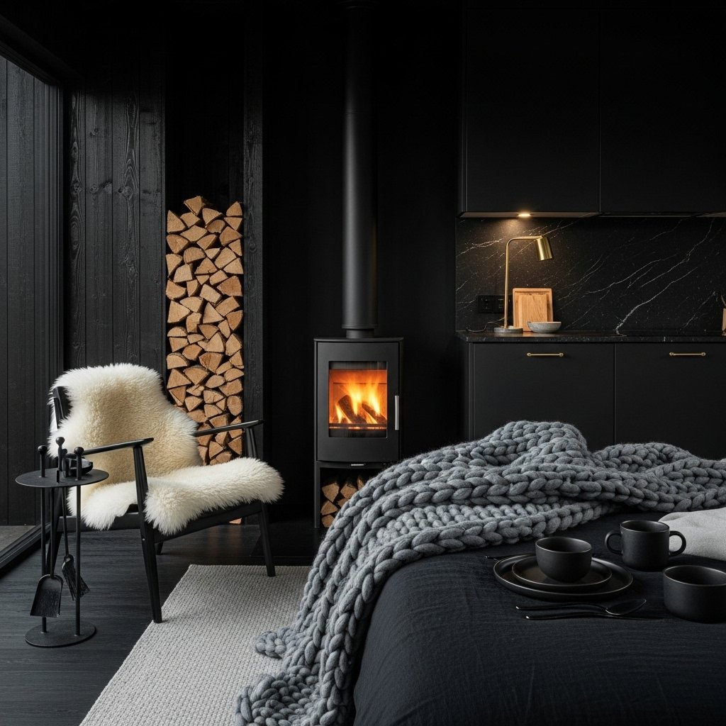 Nordic Noir Hearth Retreat