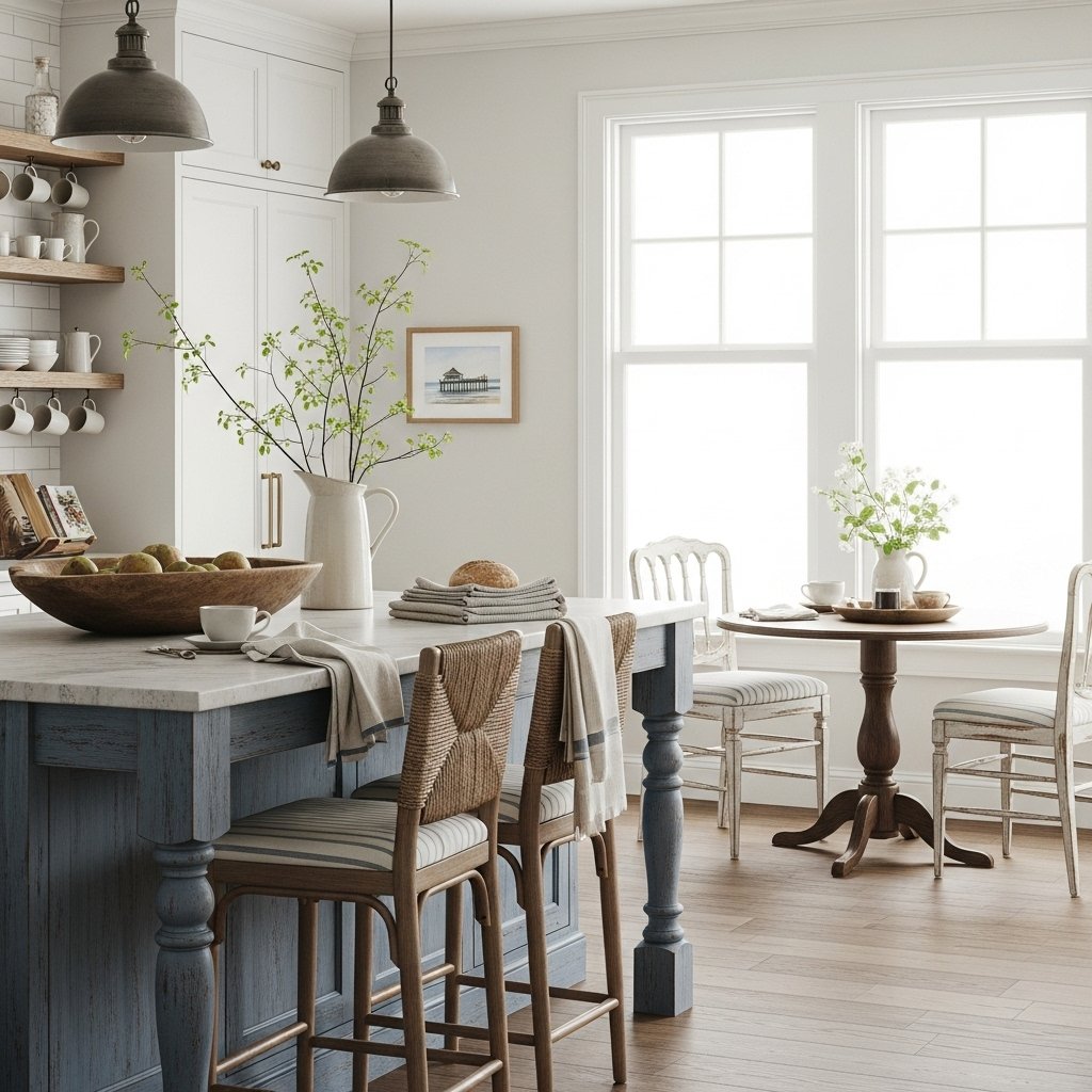 The Welcoming Kitchen Island