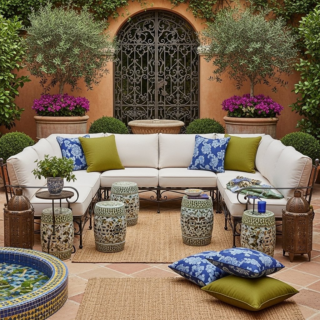 The Mediterranean Courtyard Lounge The Mediterranean Courtyard Lounge