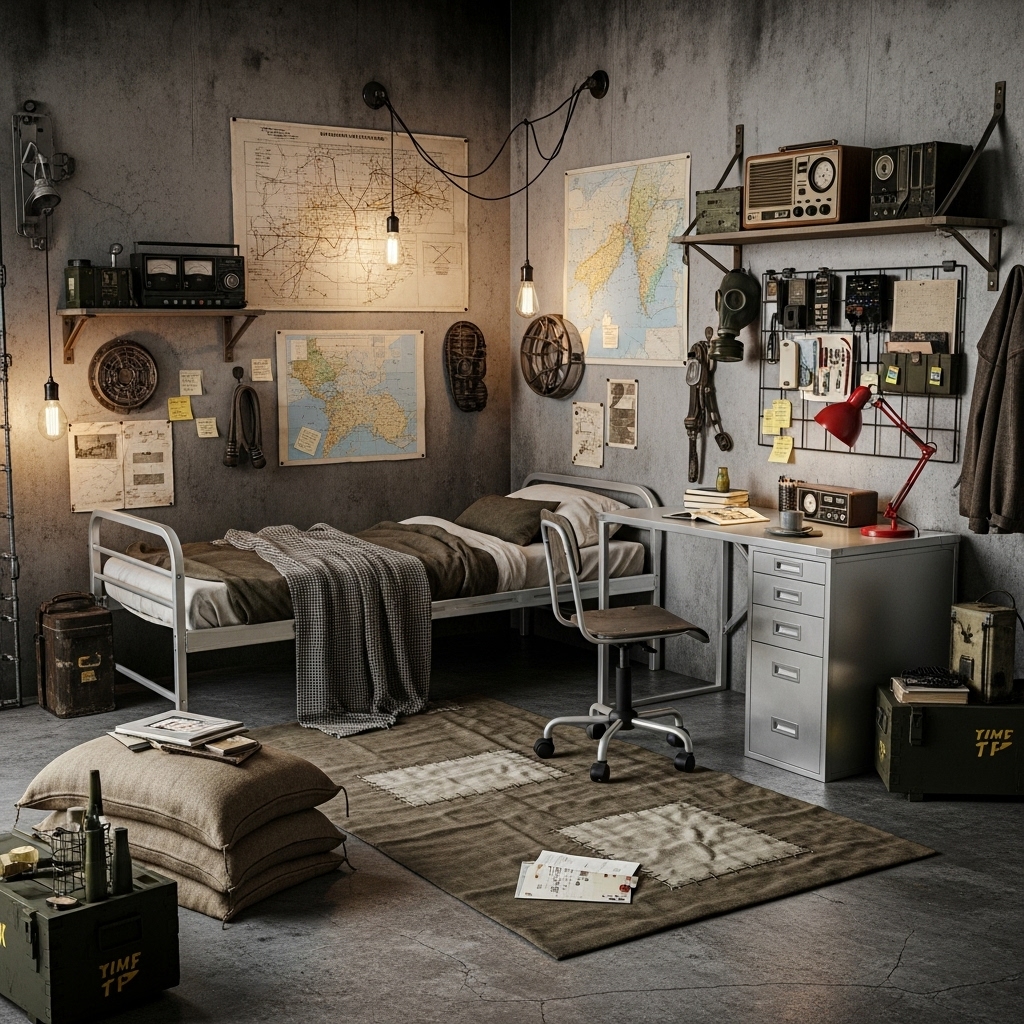Military Dispatch Grunge Bedroom Military Dispatch Grunge Bedroom