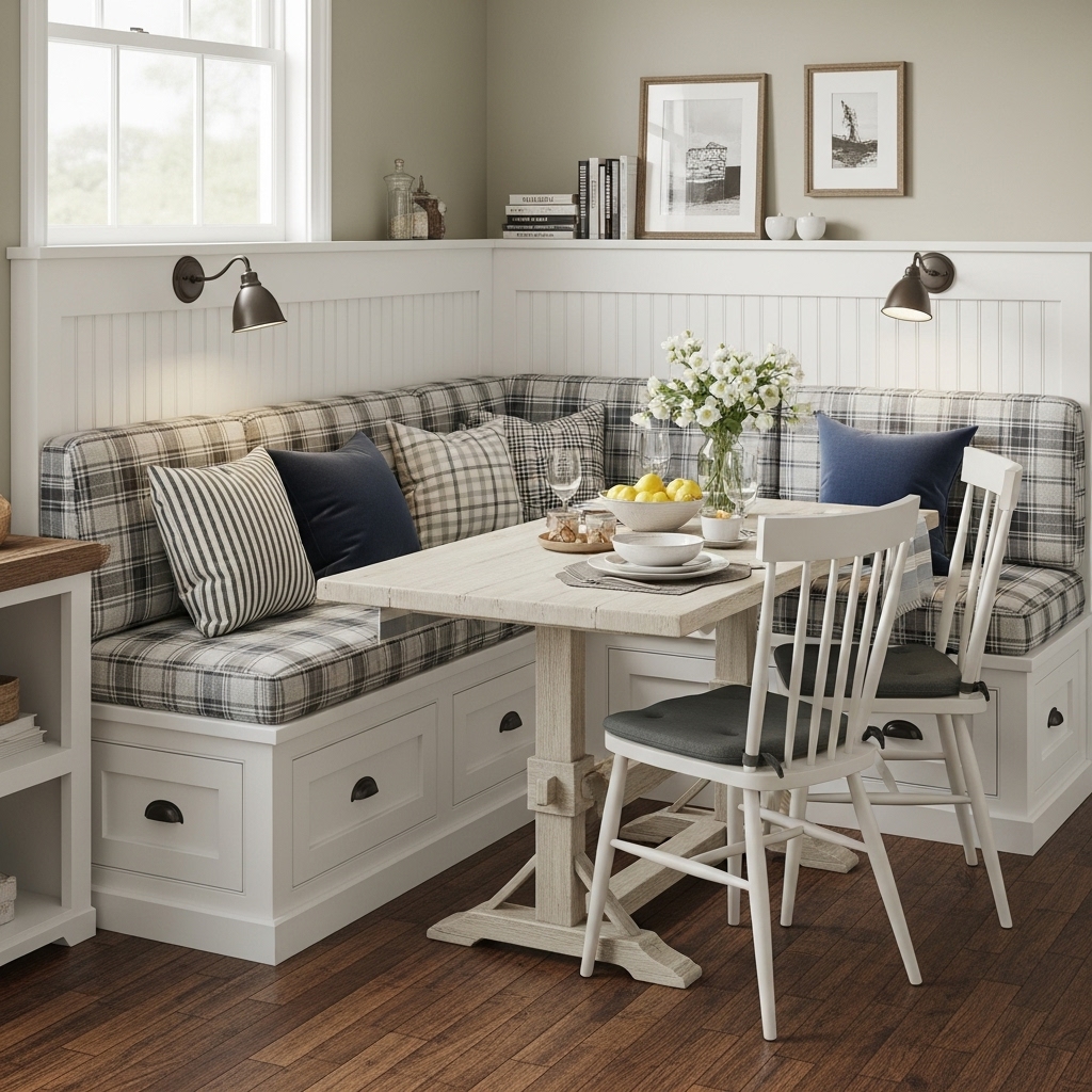 Built-In Breakfast Nook with Storage Built-In Breakfast Nook with Storage