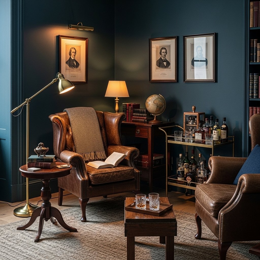 The Classic Club-Style Nook