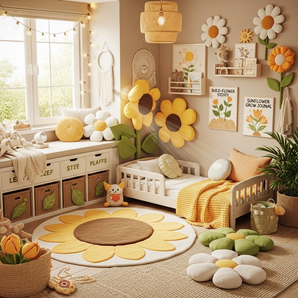 Sunny Sunflower Snug Room