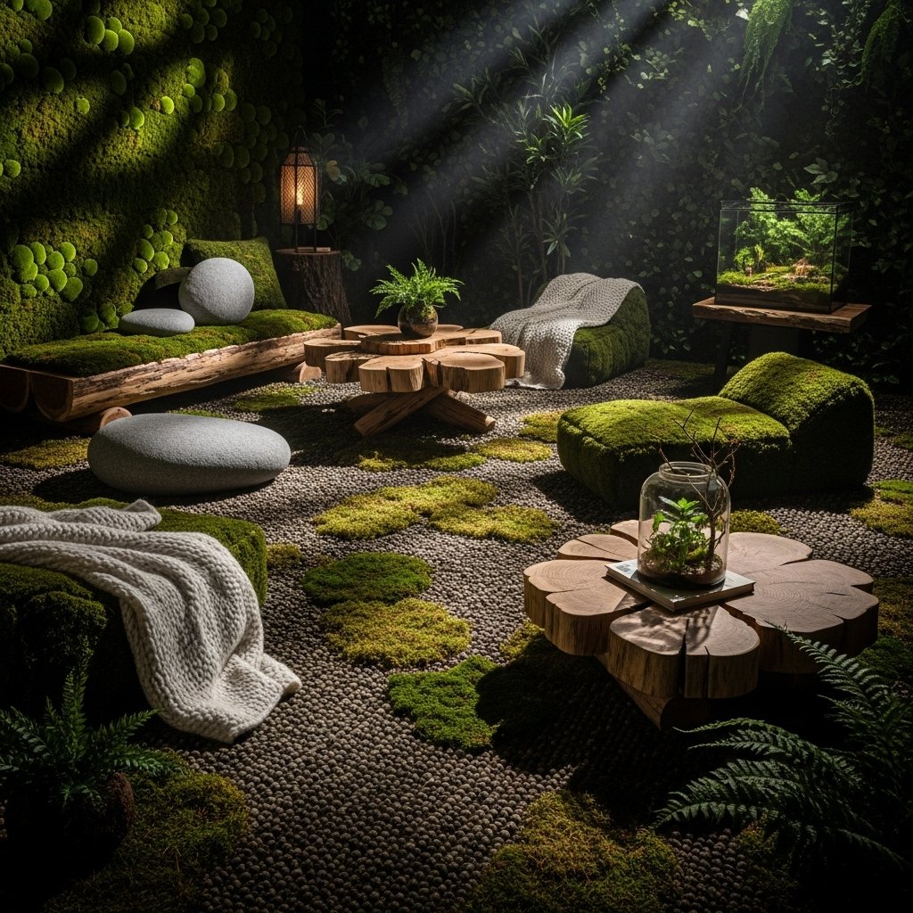 Moss Lounge Forest Room
