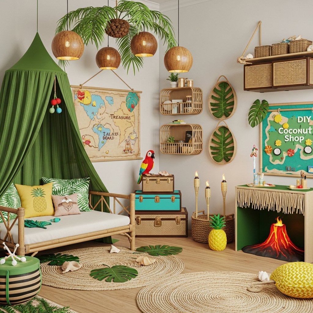Tropical Island Adventure Room
