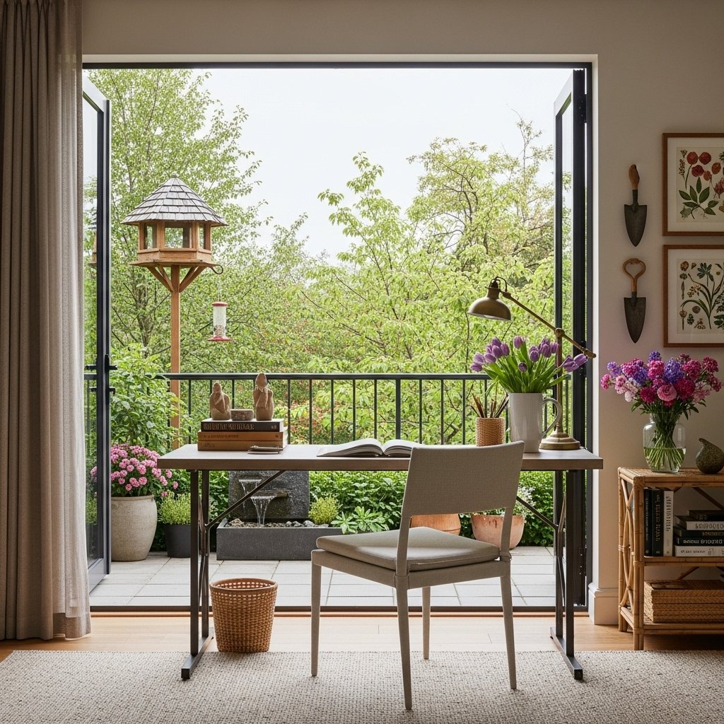 The Garden-Inspired Desk