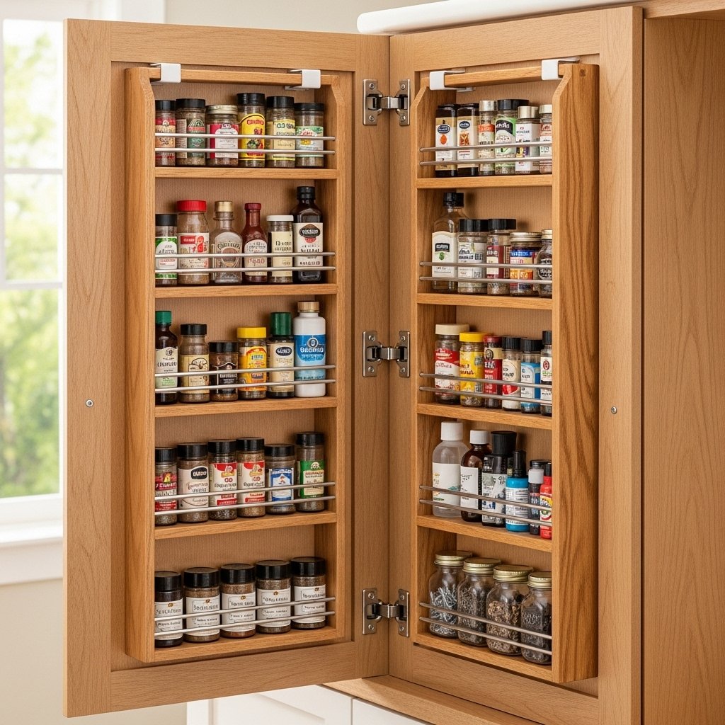 The Cabinet Door Spice Caddy