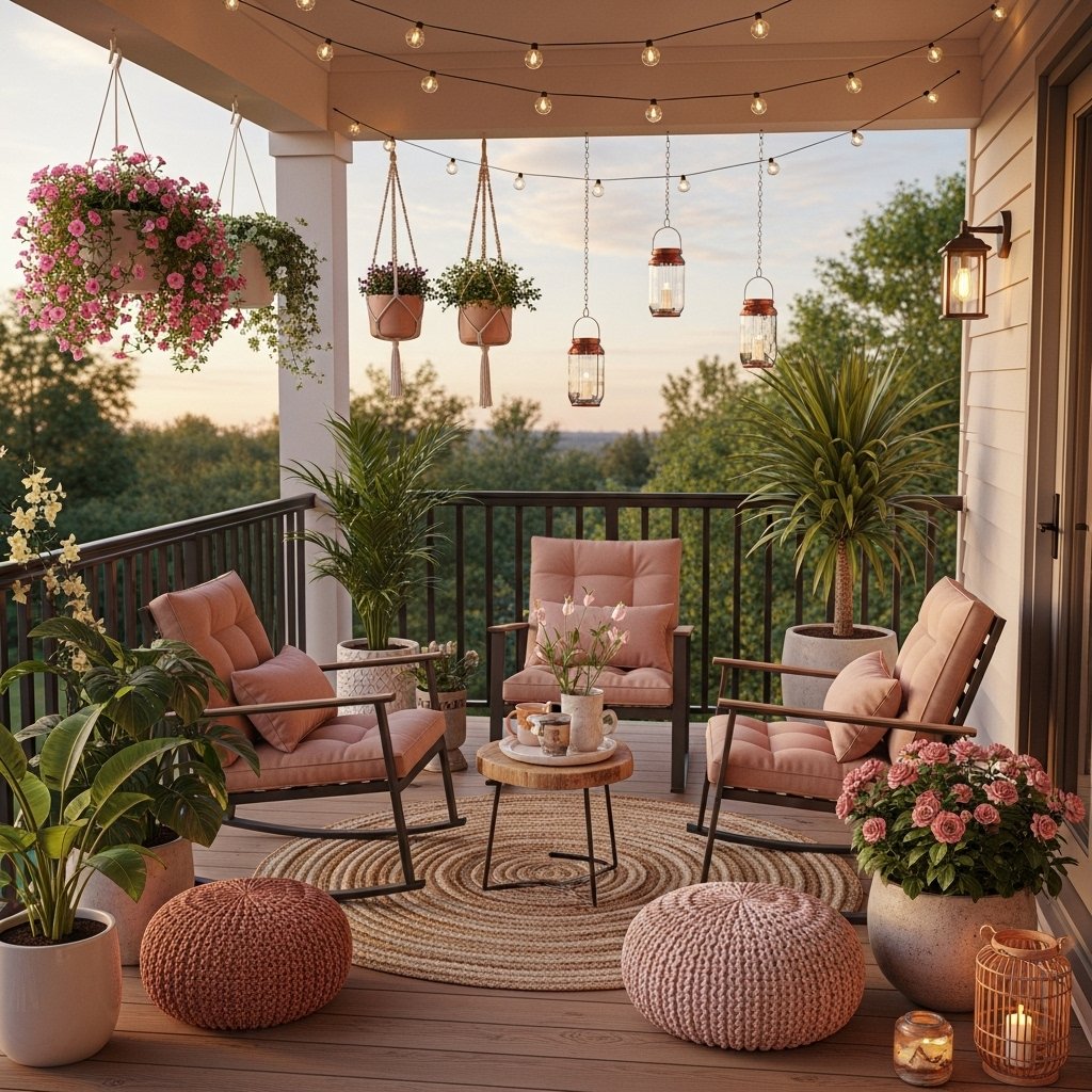 Tuscan Villa-Inspired Porch