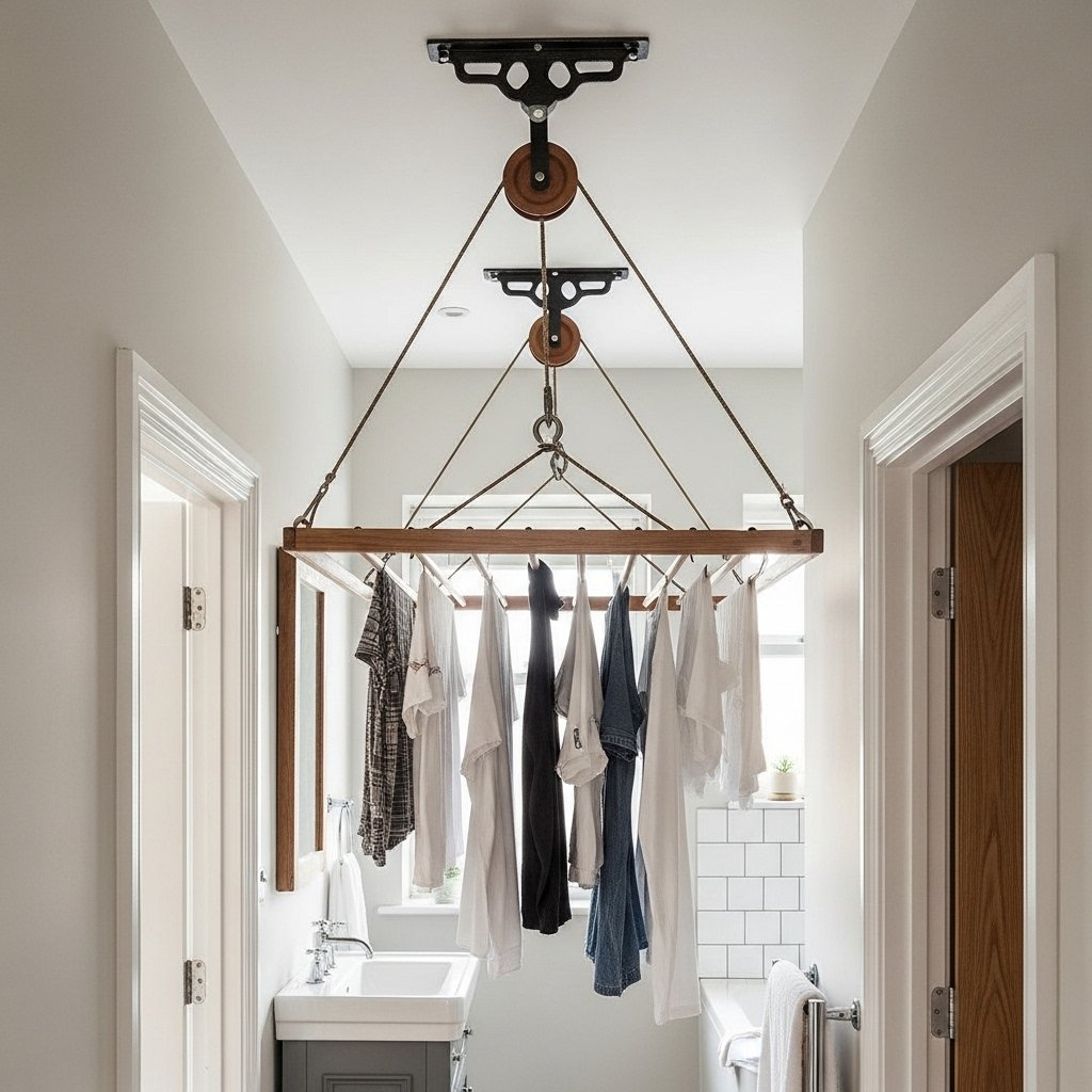 The Classic Ceiling Pulley Dryer