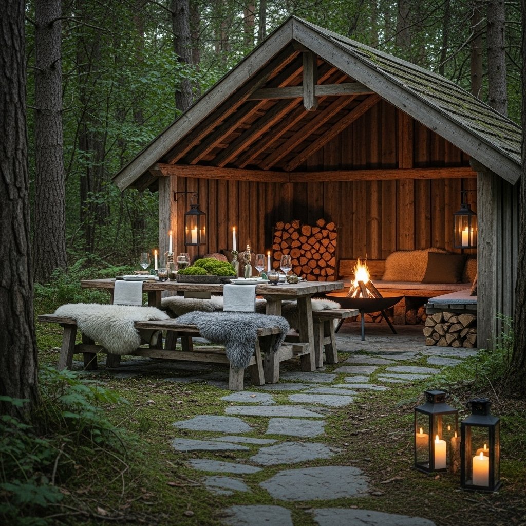 The Woodland Feasting Shelter