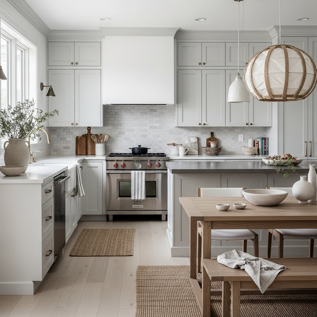 Serene Scandi-Inspired Kitchen