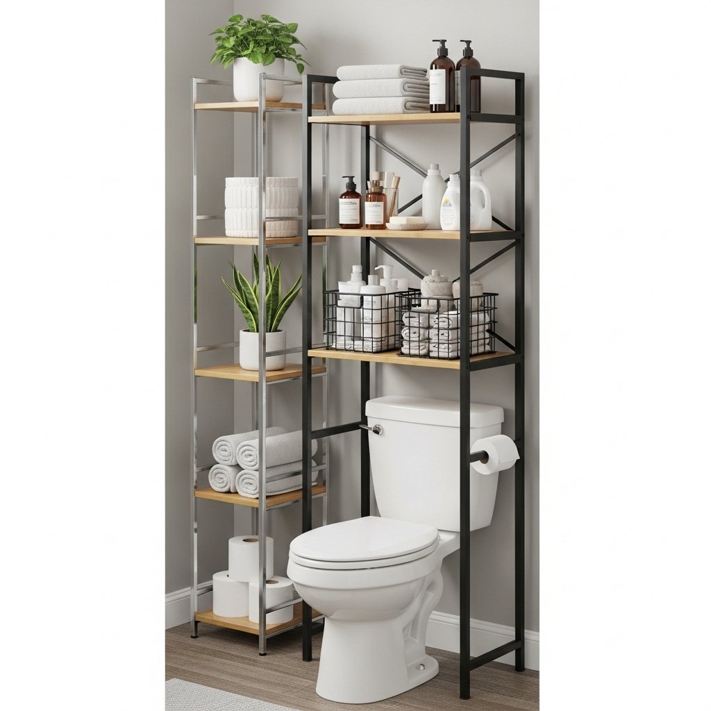 The Above-Toilet Storage Tower