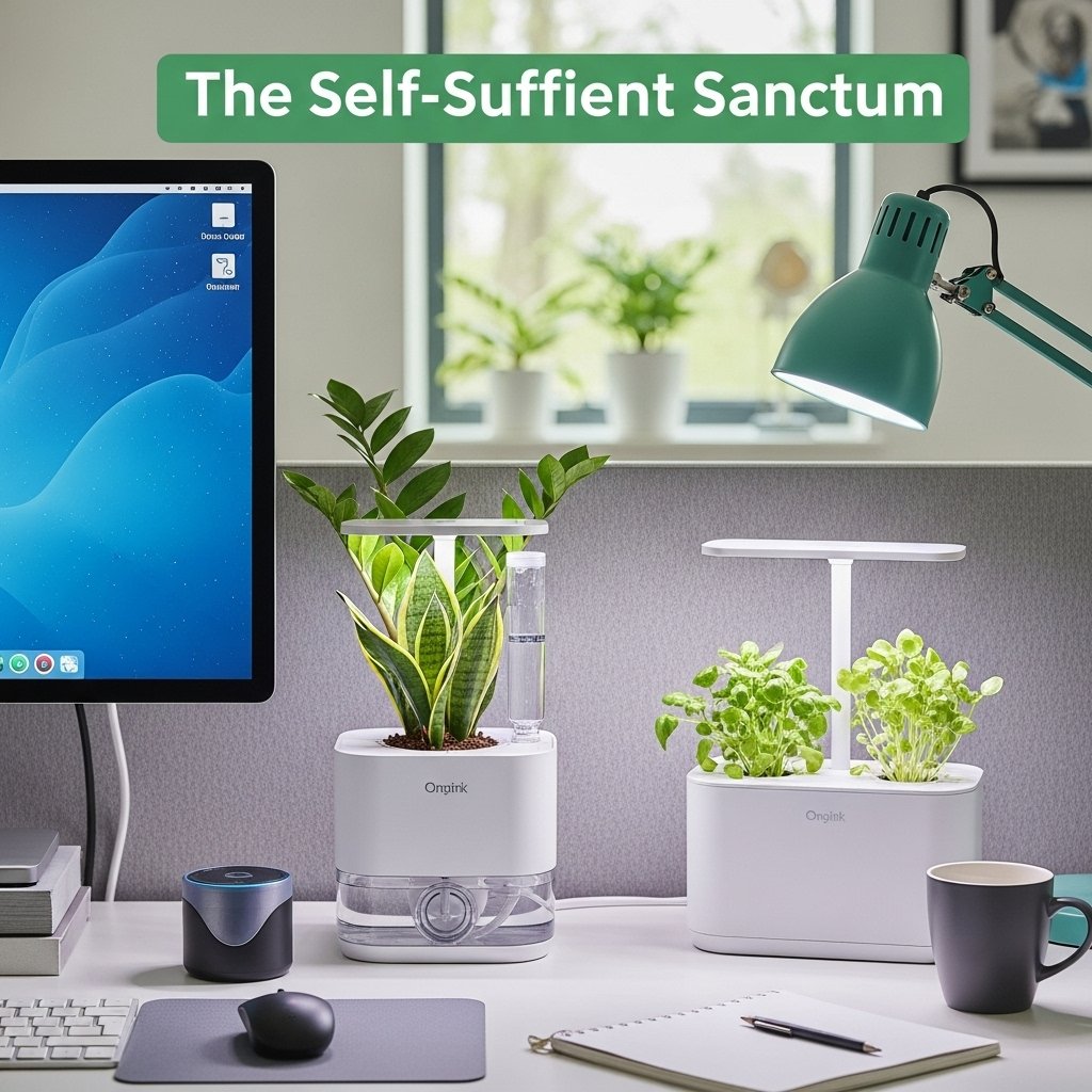 Automated Desk Garden