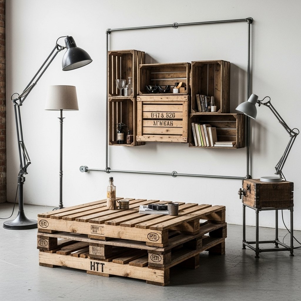 Upcycled Pallet & Crate Furniture