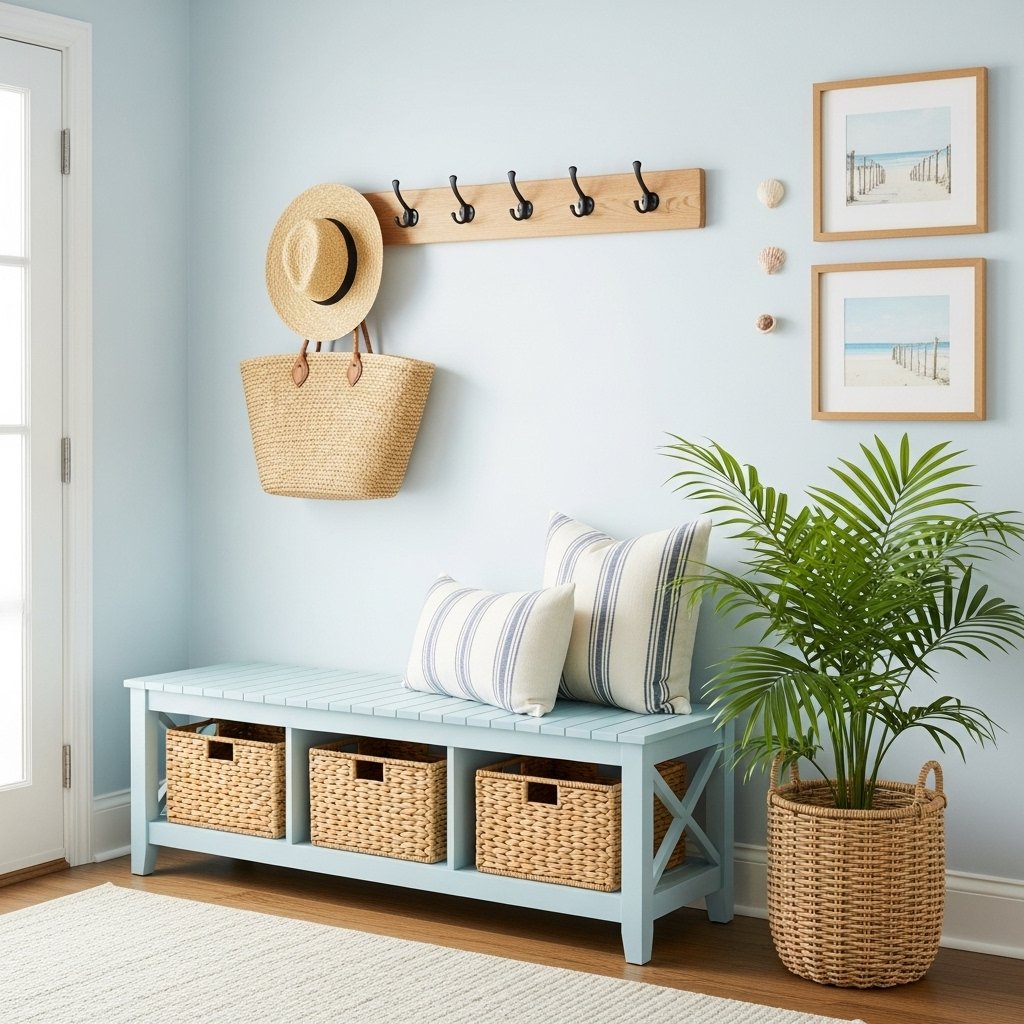 Welcoming Coastal Entryway