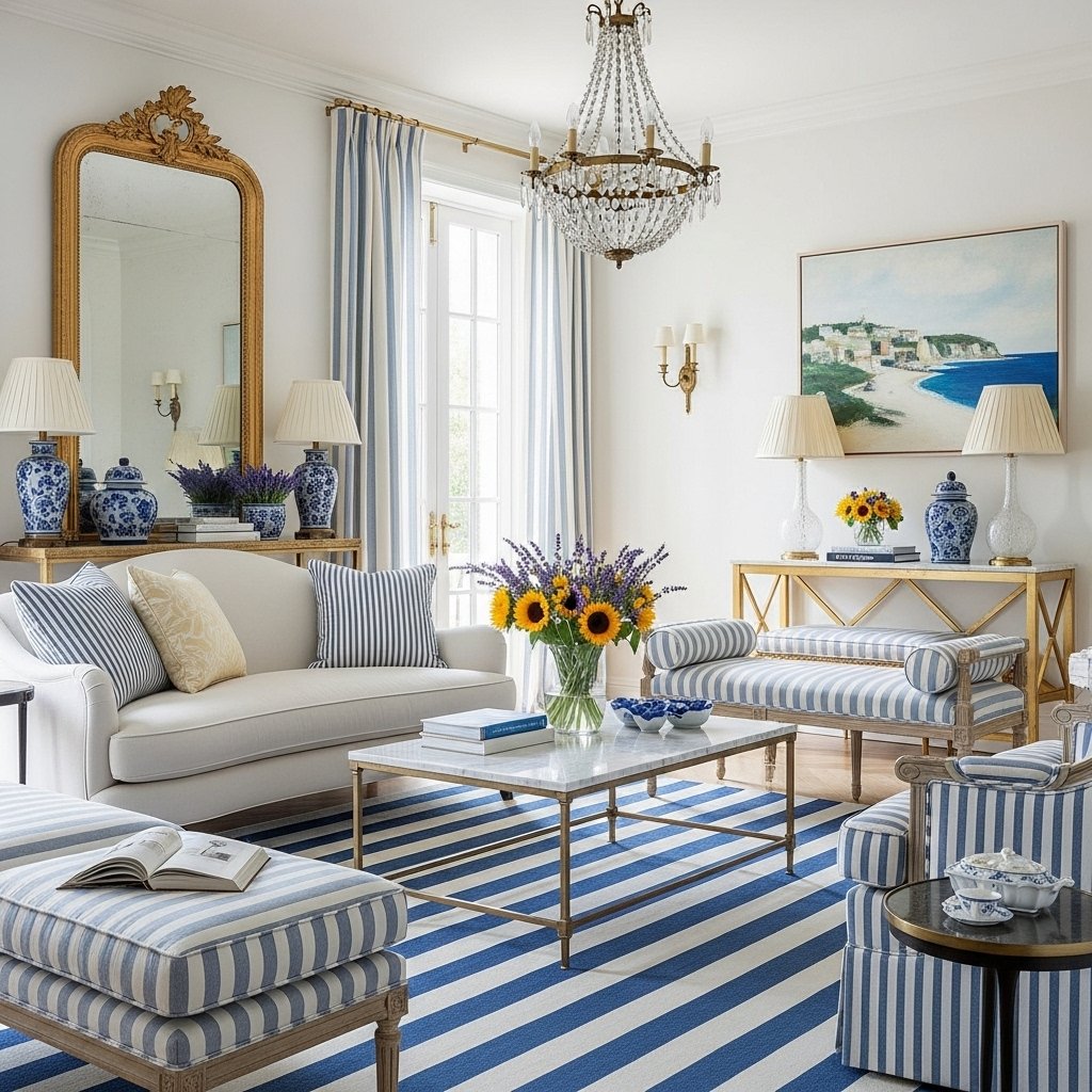 Bold Cabana Stripe Area Rug