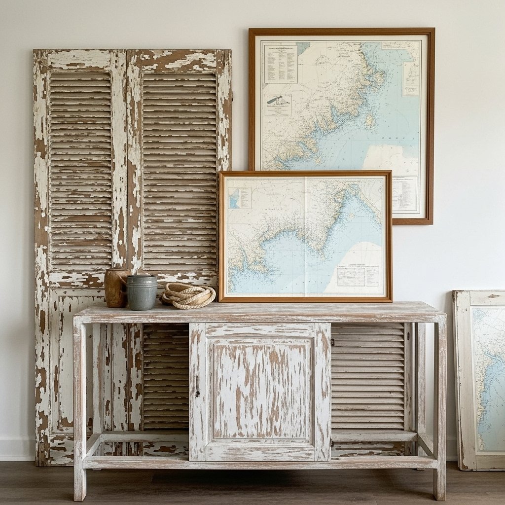 Coastal Chart & Shutter Display