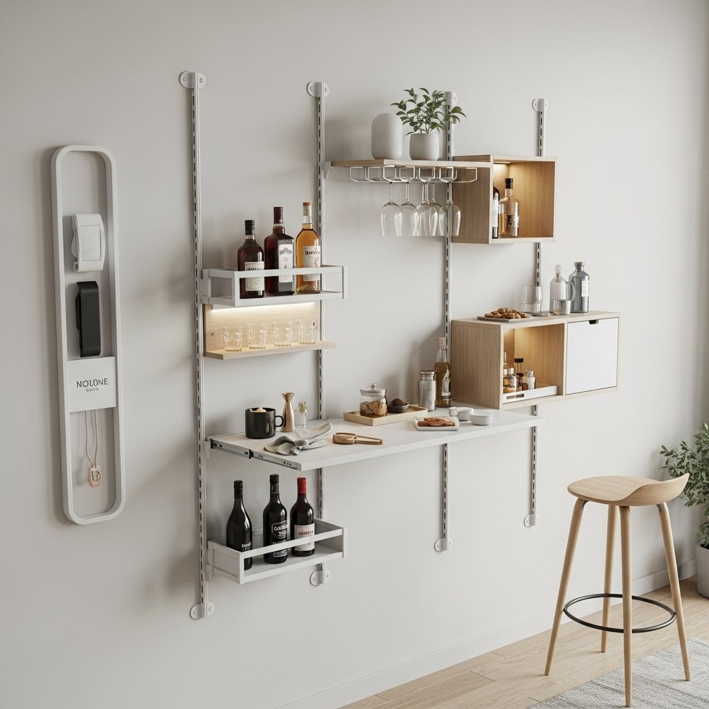 The Customizable Modular Wall Bar