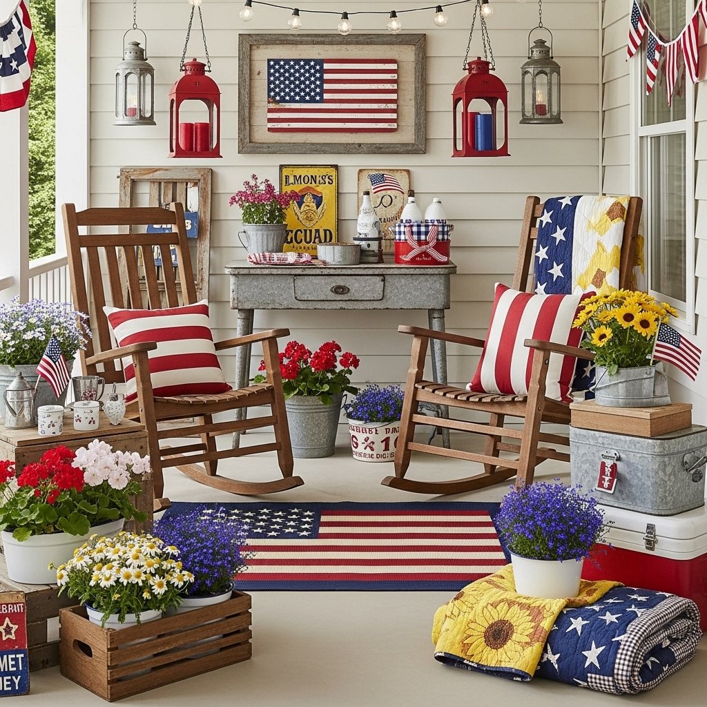 Patriotic Porch Celebration