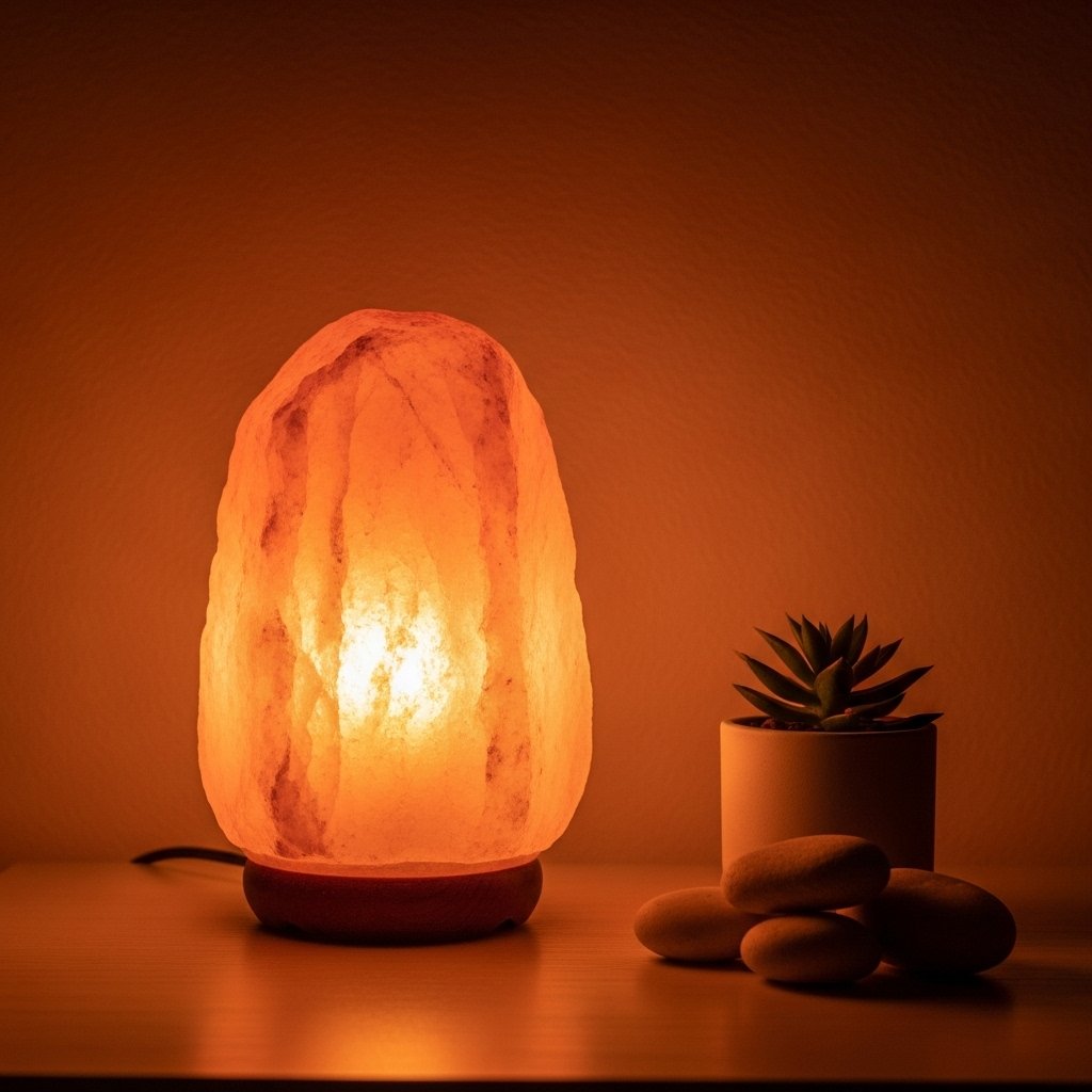 Soothing Salt Lamp Glow