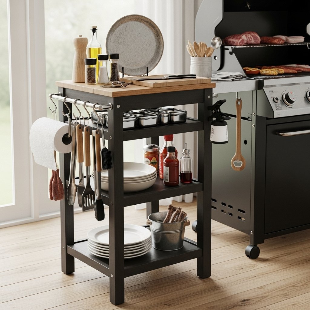 Grill-Side Prep Station