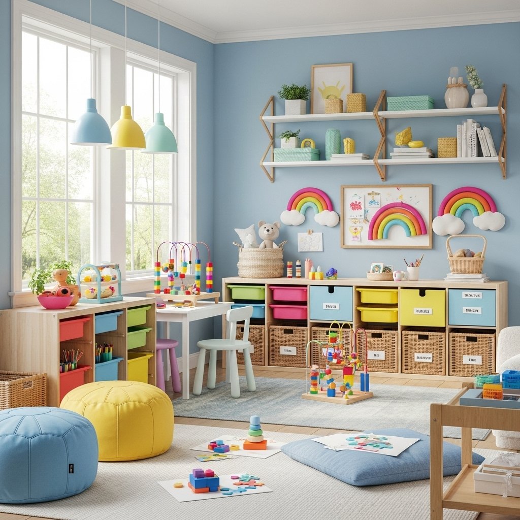Rainbow Bright Activity Room
