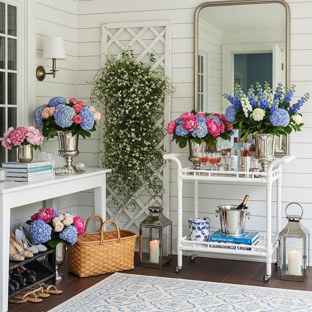 Elegant Porch Garden Party