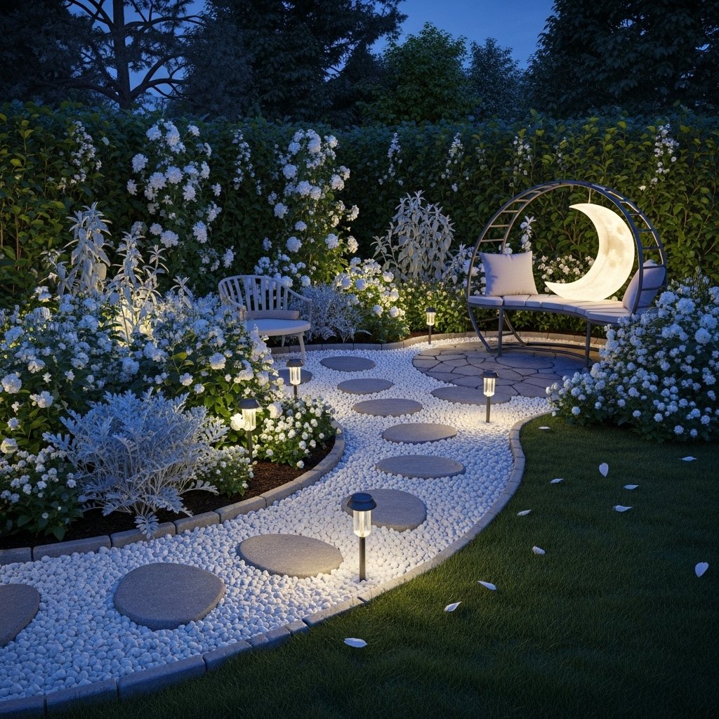 Glowing Stepping Stone Path